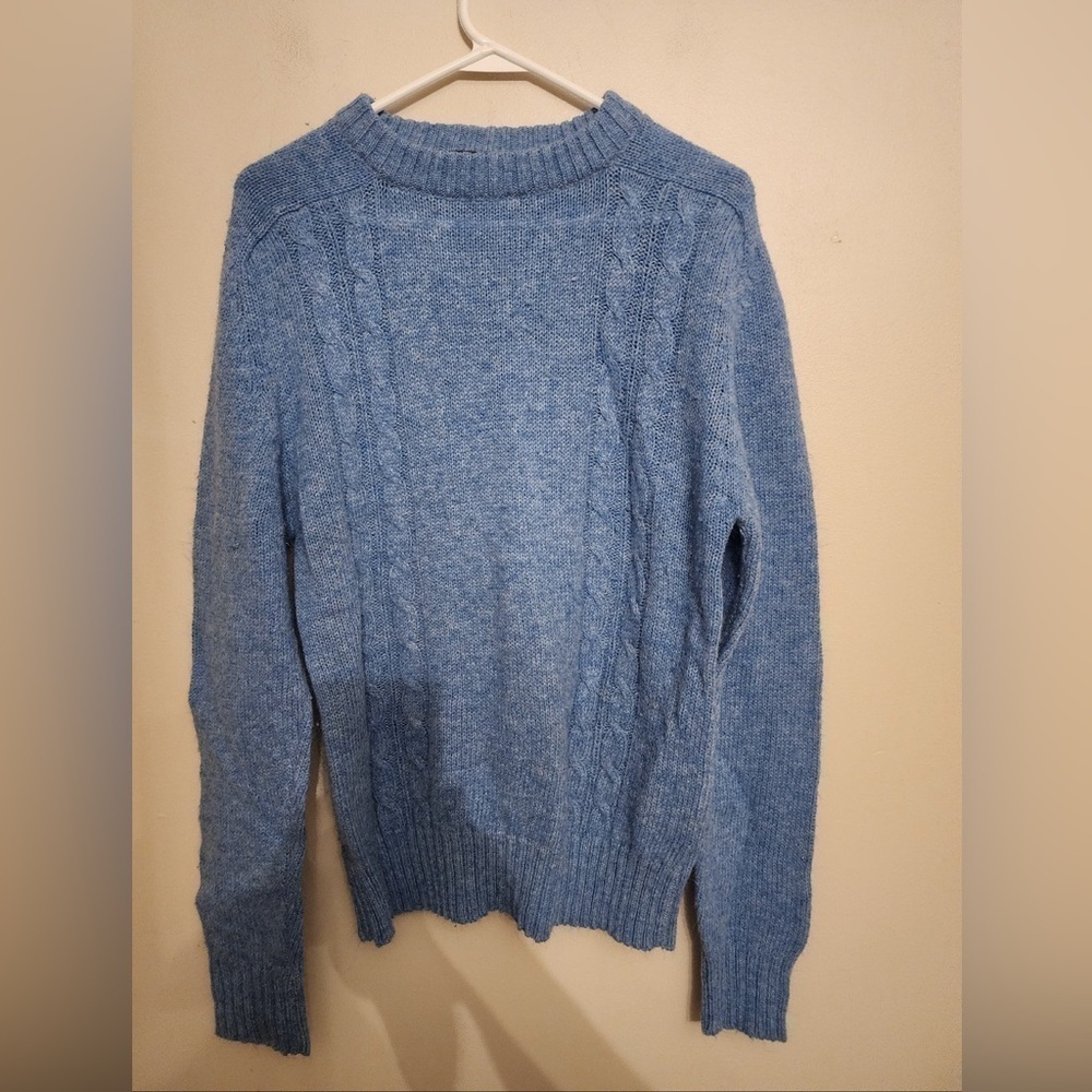 Vintage Wellington Sweater Women’s Knit blue size medium